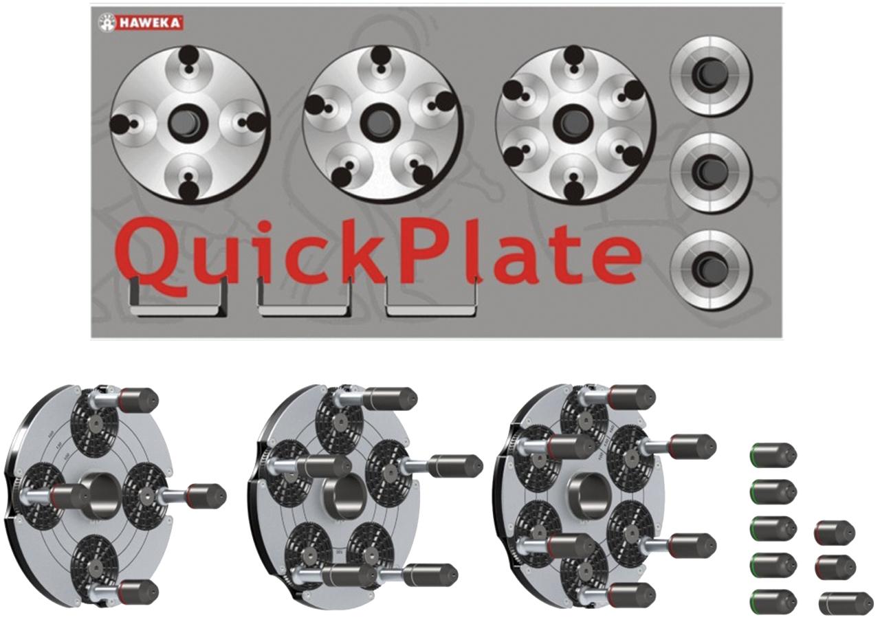 Tappilaippasarja QuickPlate Haweka