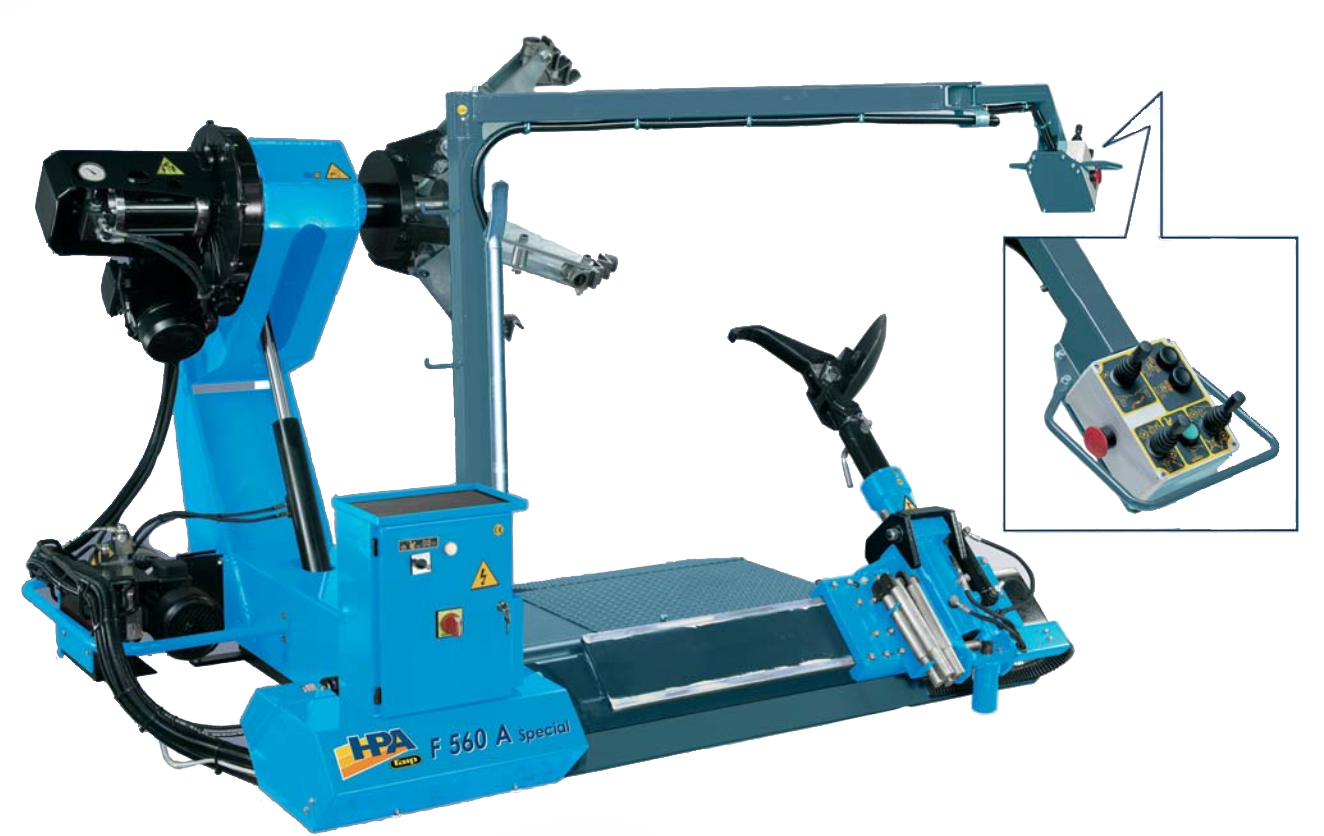 Raskaan kaluston rengaskone HPAfaip 560 A Special Y