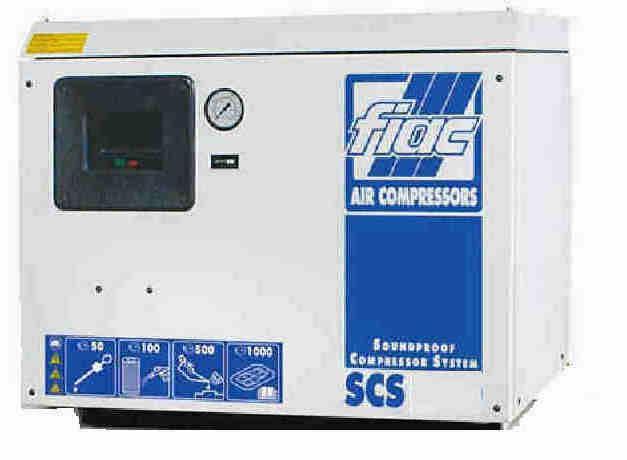 Hiljainen mäntäkompressori SCS 415
