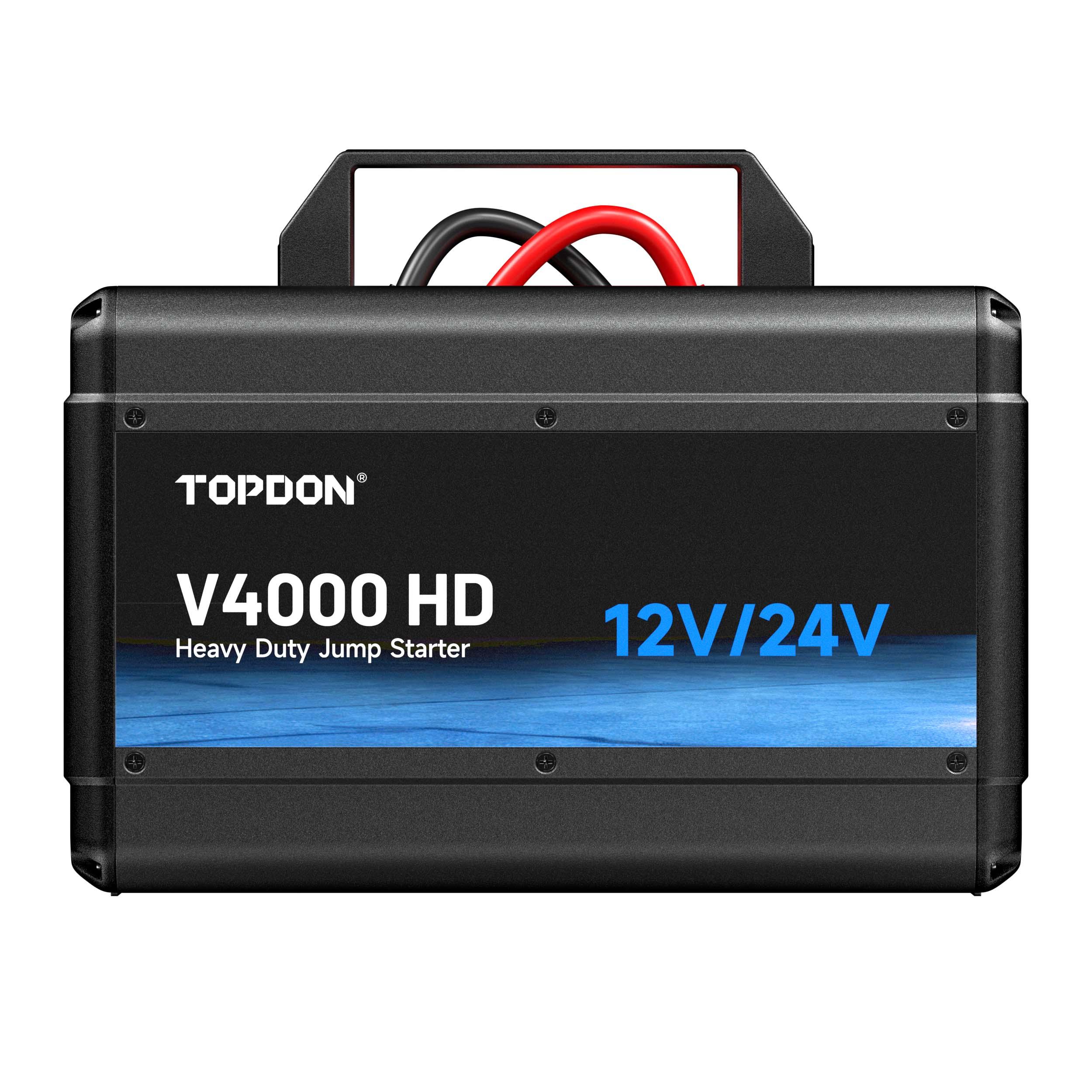 Akkuboosteri ja varavirtalähde Topdon V4000 HD (12/24V)