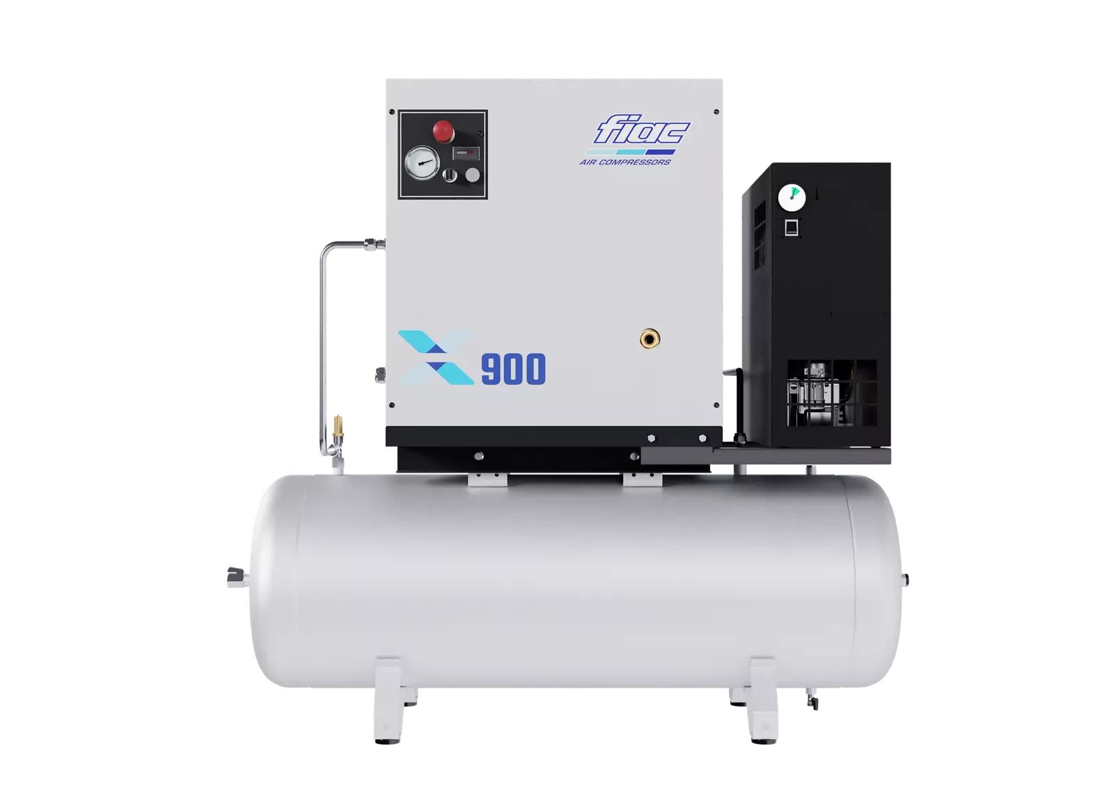 Ruuvikompressori Fiac X900D 200L säiliö + kuivain